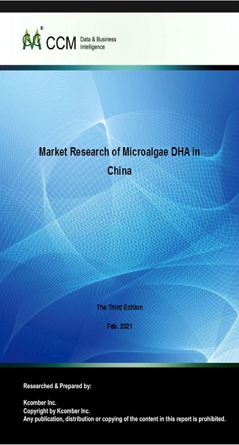 Market Research of Microalgae DHA in China